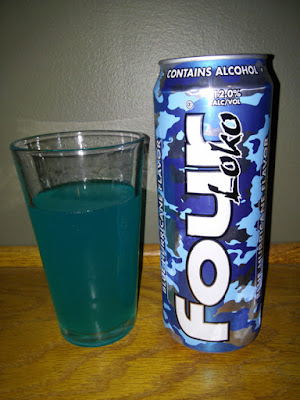 Four Loco Blue Hurricane Can
