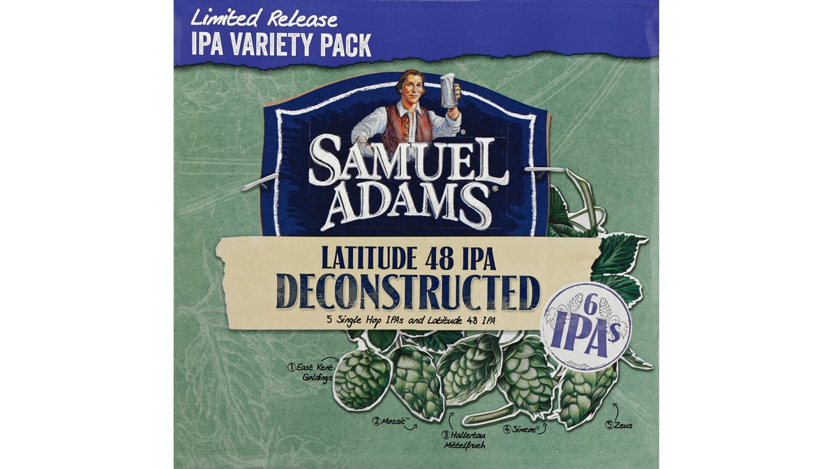 Sa Latitude 48 IPA Dec/Hopology 12 Pack Bottles