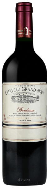 Chateau Grand Jean Bordeaux Red