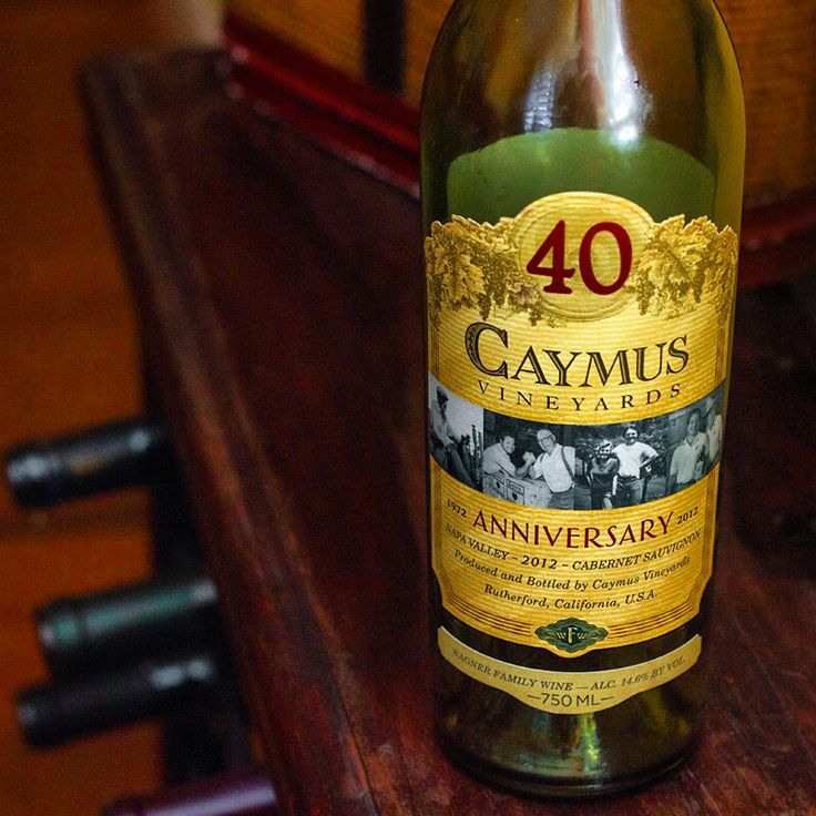 Caymus 40 Anniversary Cabernet Sauvignon