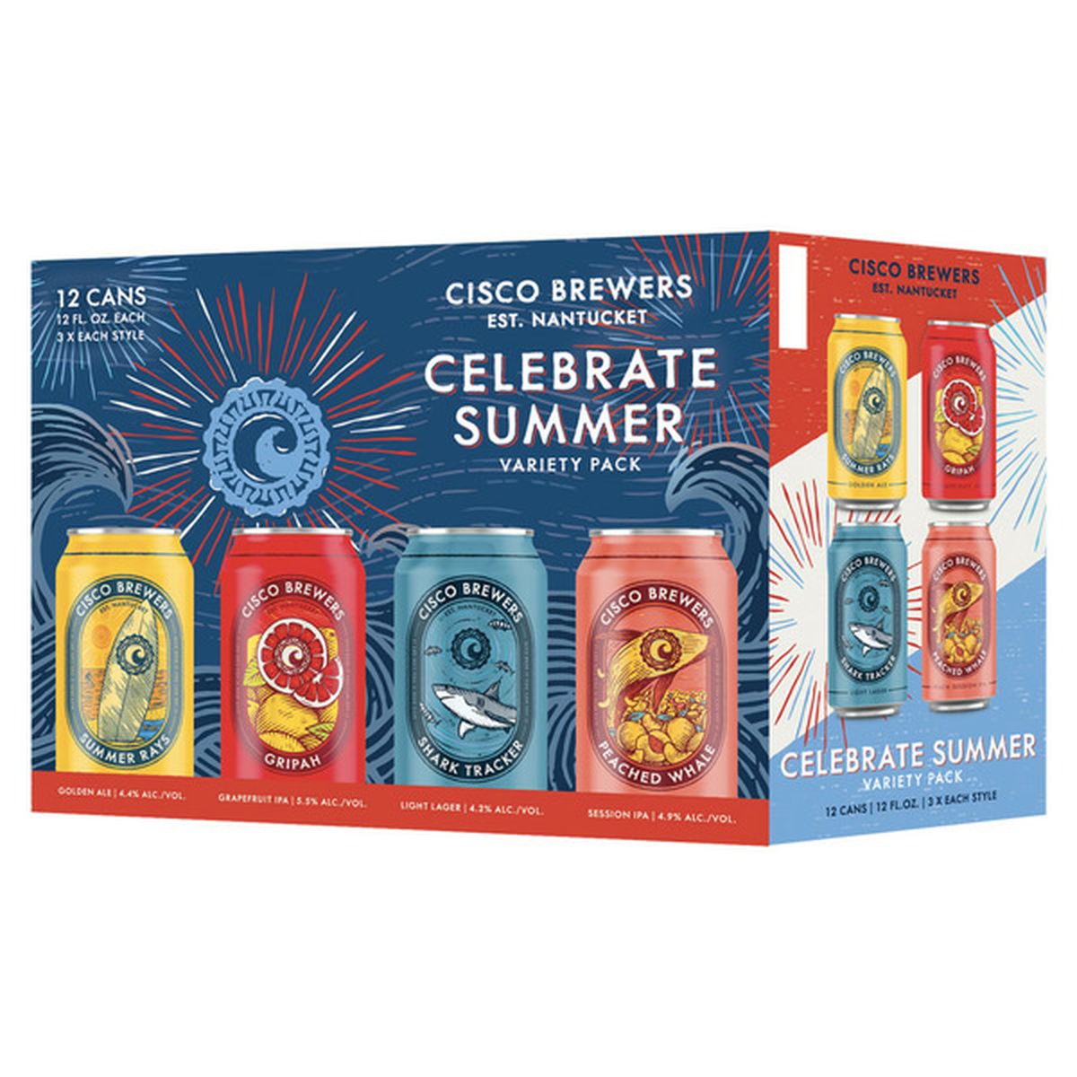 Cisco Summer/Pumpkin 12 Pack Cans