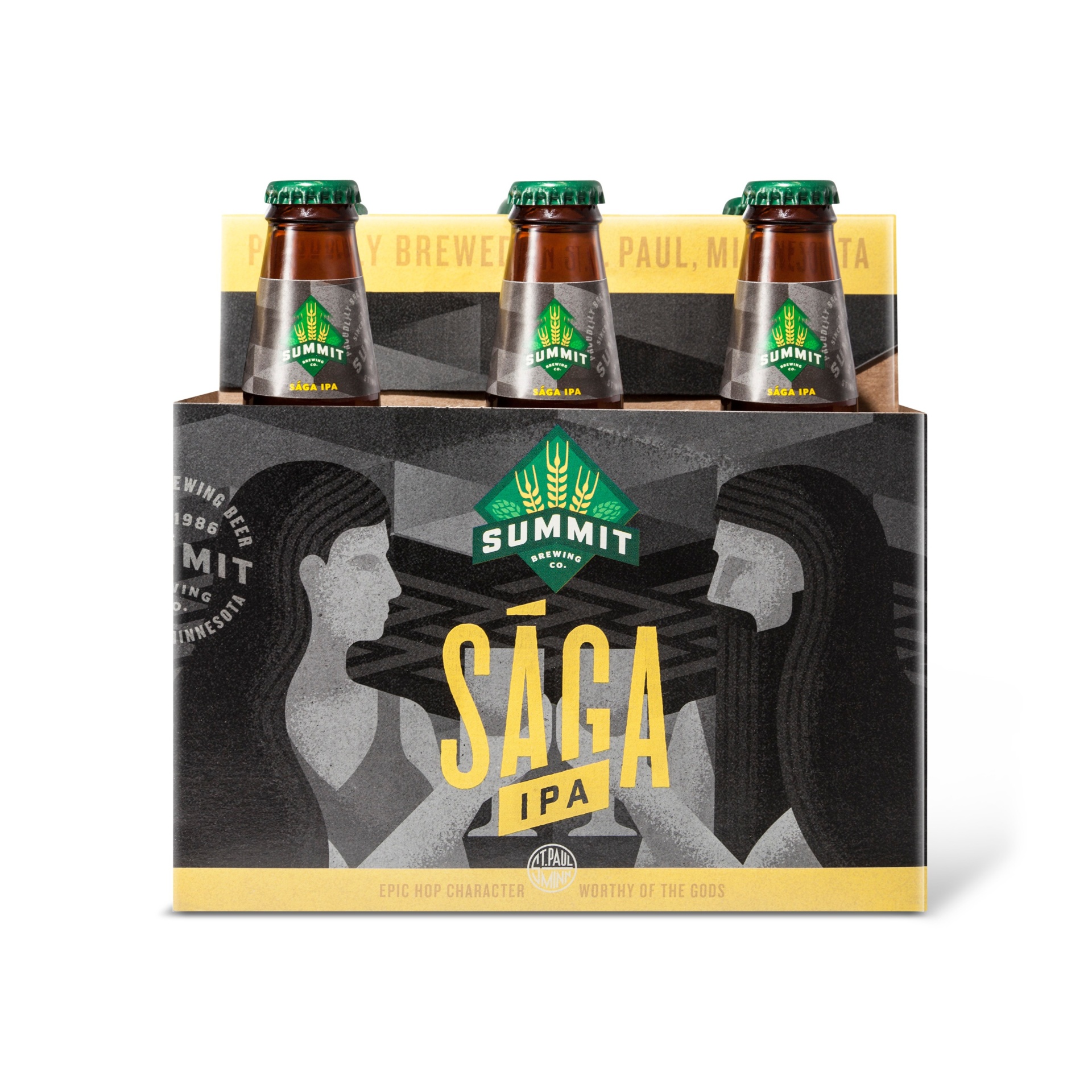 Summit Saga IPA 6 Pack Bottles