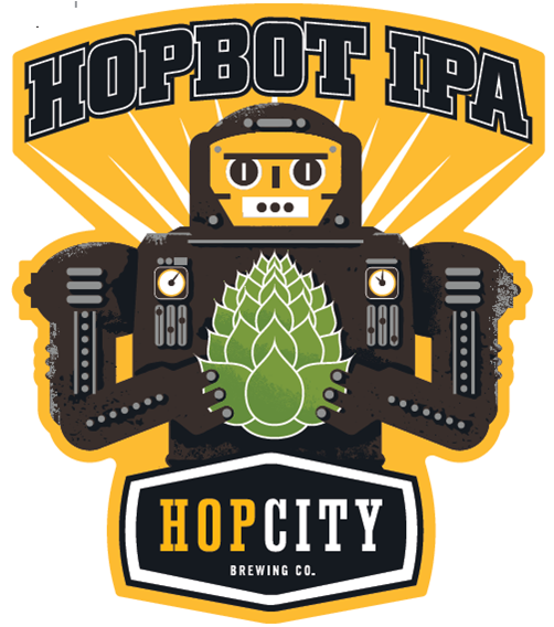 Hop City Hopbot IPA 6 Pack Bottles