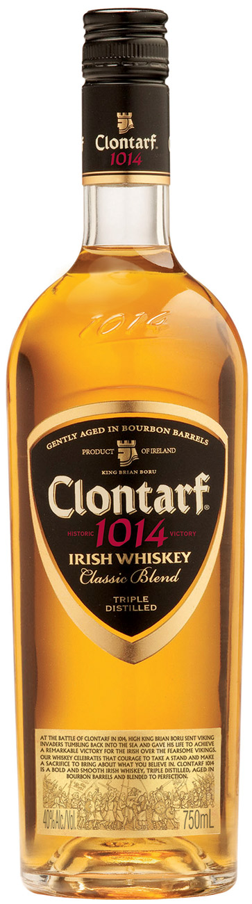 Clontarf Black Label 1014 Irish Whiskey