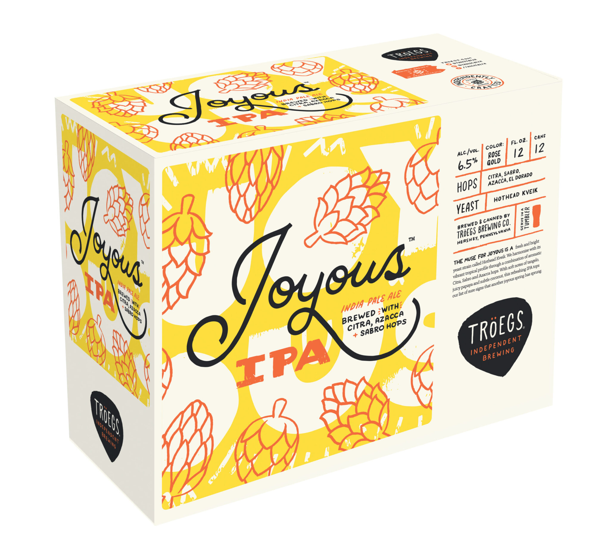 Troeg's Seasonal Joyous 12 Pack Cans
