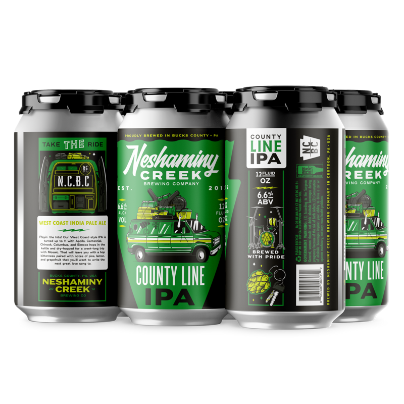 Neshaminy Creek Cnty Line 6 Pack Cans