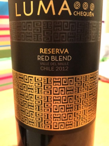 Luma Chequen Red Blend