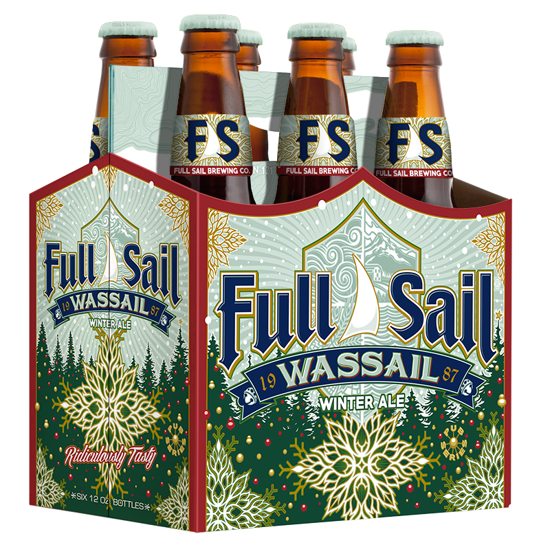 Full Sail Pale Ale/ Wassail 6 Pack Bottles
