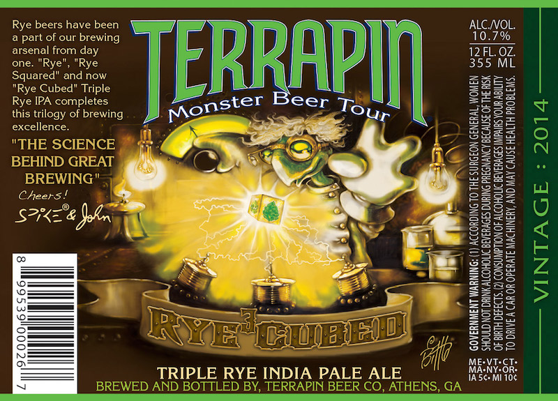 Terrapin Rye Cubed 4 Pack Bottles