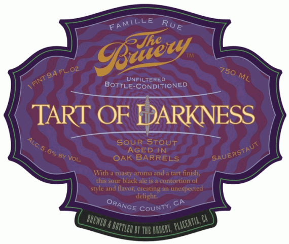 The Bruery Tart Of Darkness Bottle