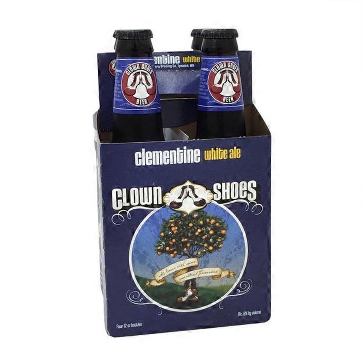 Clown Shoes Clementine White Al 4 Pack Bottles
