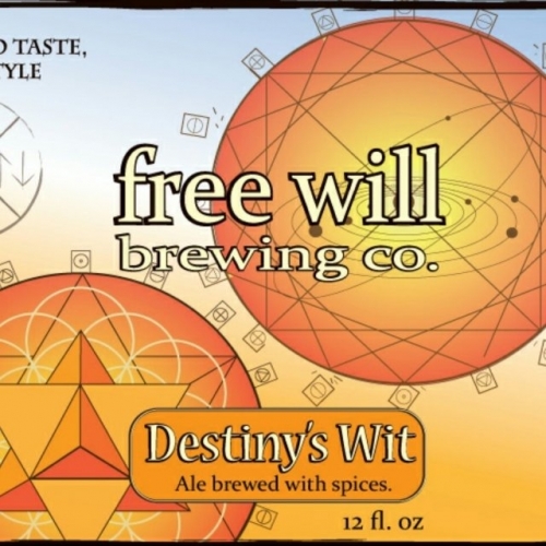 Free Will Brew Destiny's Wit 6 Pack Bottles
