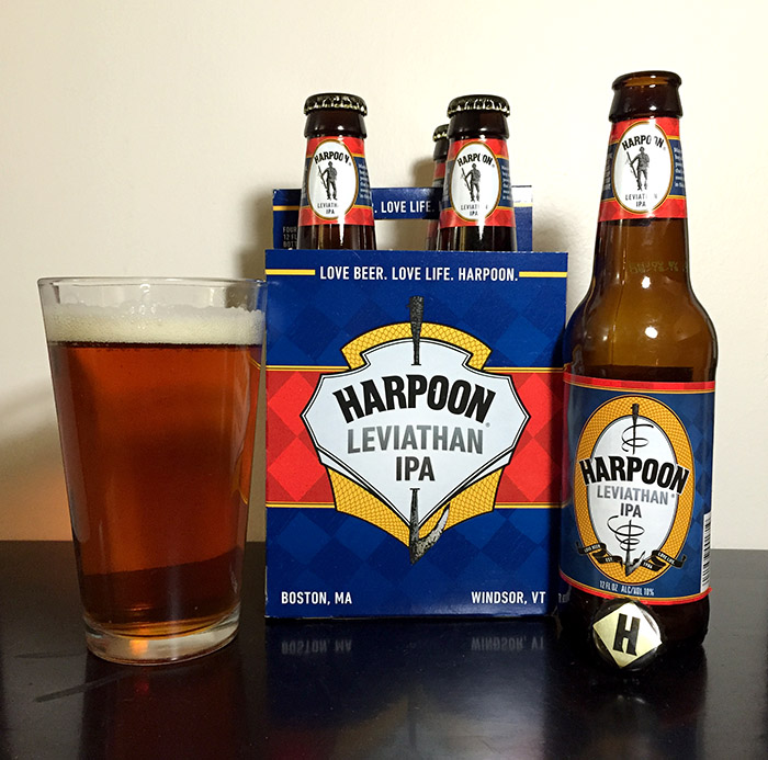 Harpoon Leviathan IPA 4 Pack Bottles