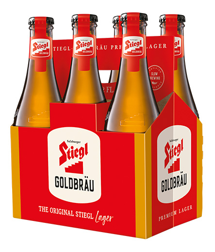 Stiegl Gold 6 Pack Bottles