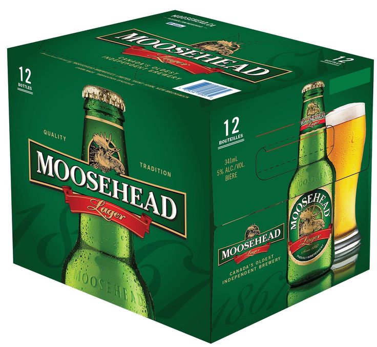 Moosehead 12 Pack Bottle