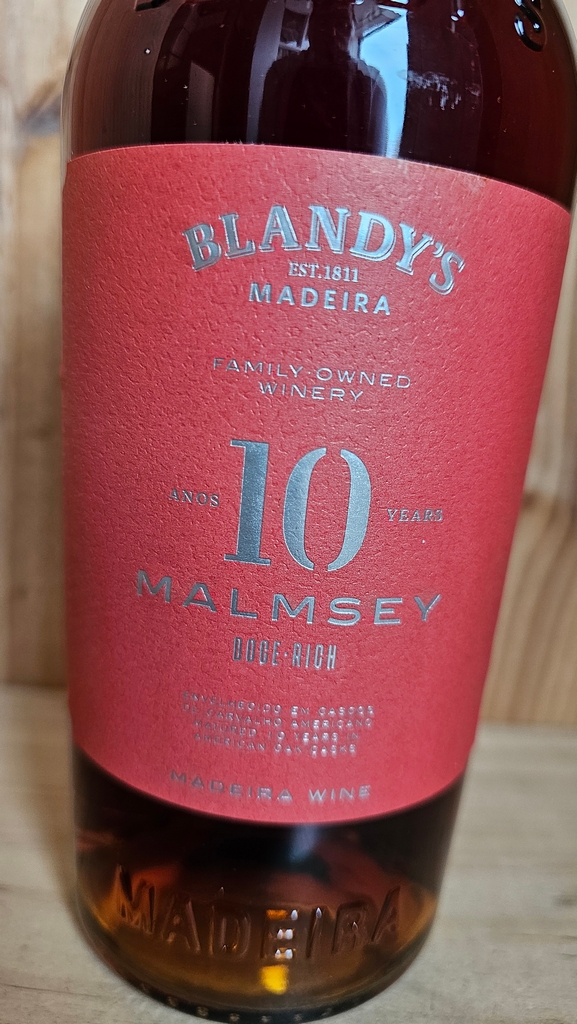Blandy's 10 year old Madiera
