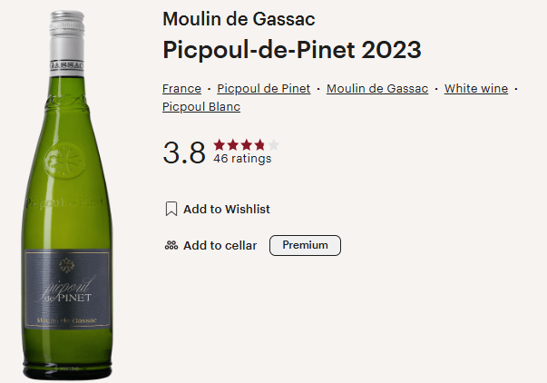 Moulin De Gassac Picpoul Pinet