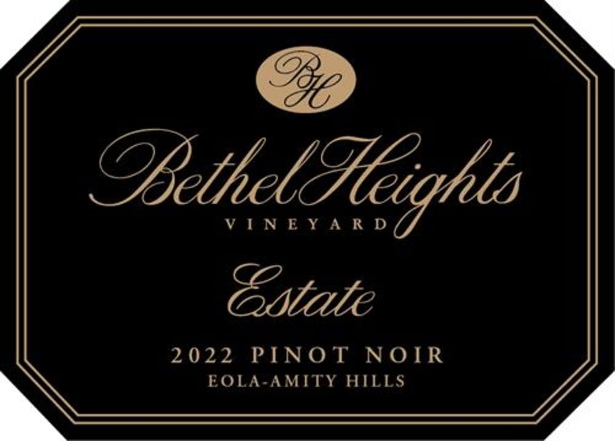 Bethel Heights Estate Blk Lable Pinot Noir