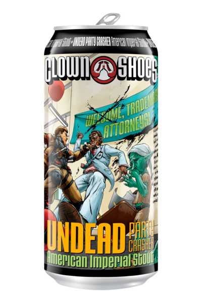 Clown Shoes Undead Party Crashe Bottle