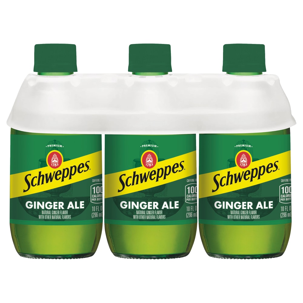 Schweppes Ginger Ale 6 Pack Bottles