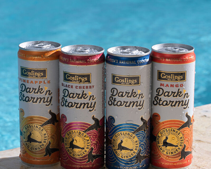 Gosling's Dark'n Stromy Rtd 4 Pack Cans