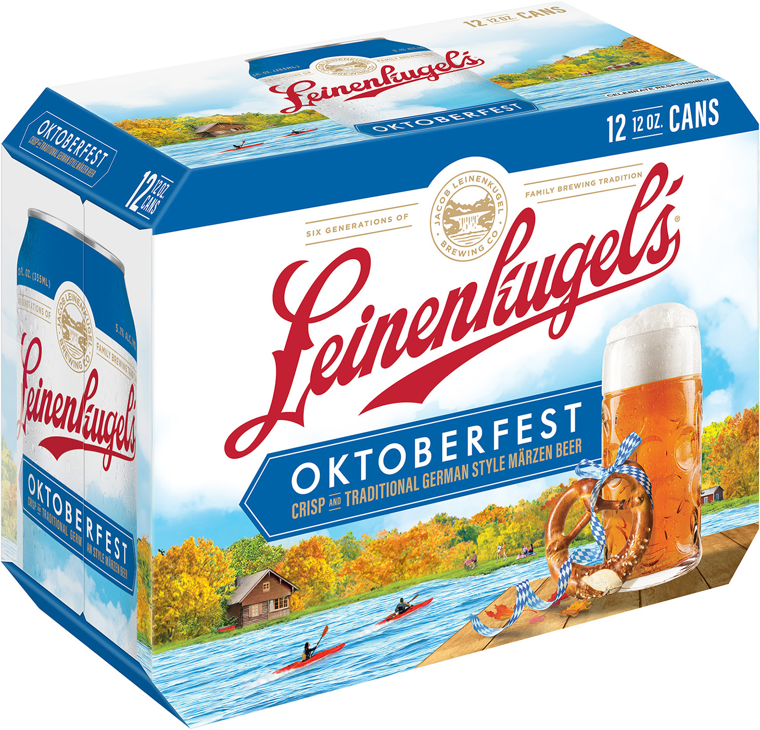 Leinenkugel's Octoberfest 12 Pack Cans