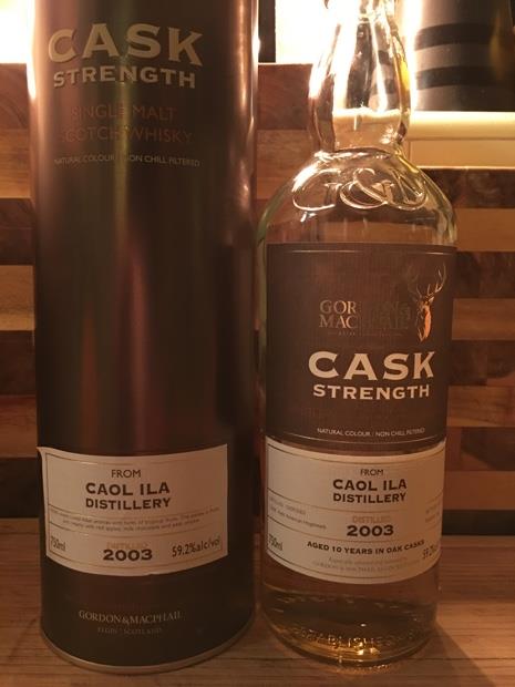 G And M Caol Il Cask Strength 10 year old Single Malt