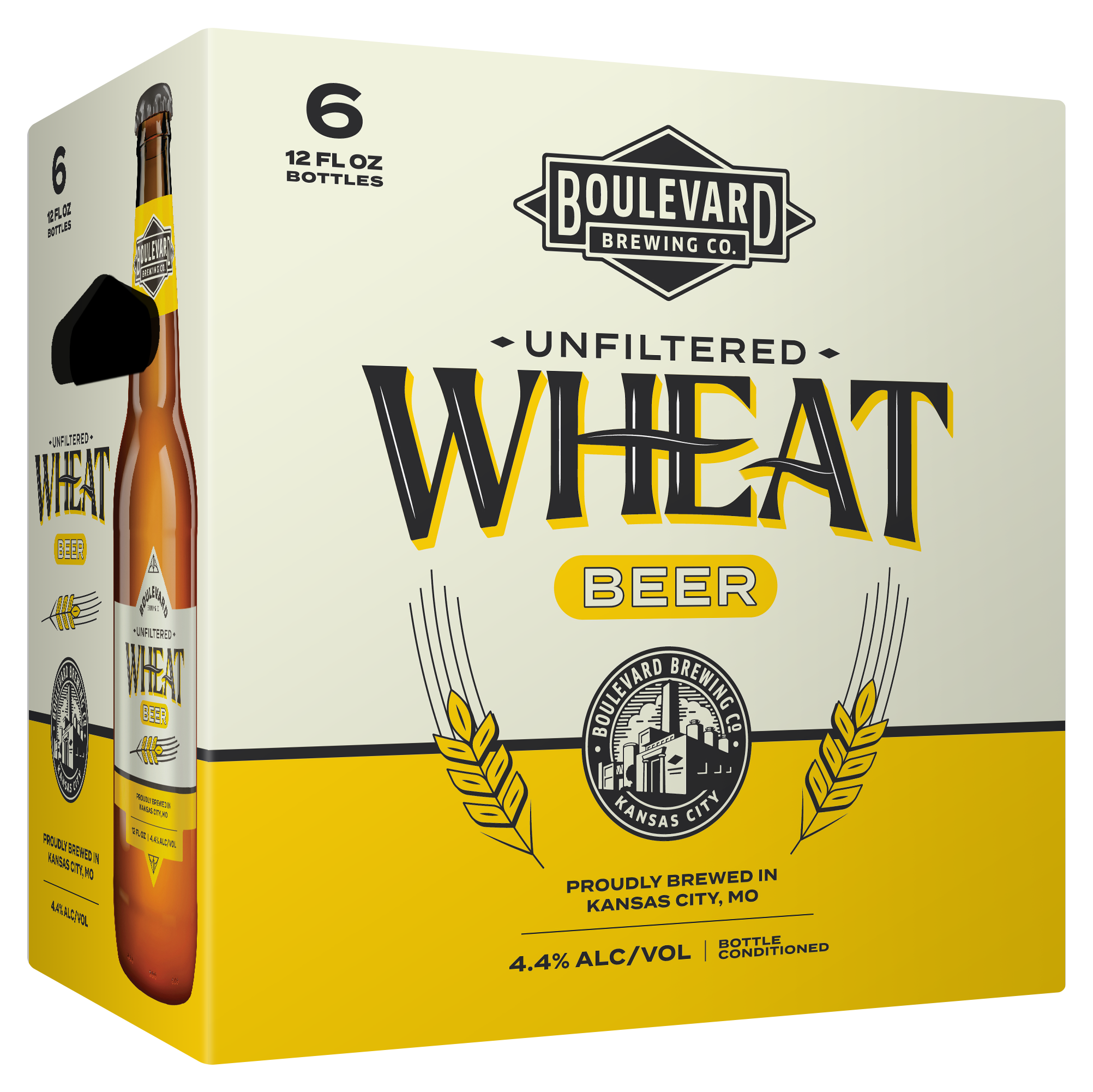 Boulevard Unfilter Wheat 6 Pack Bottles