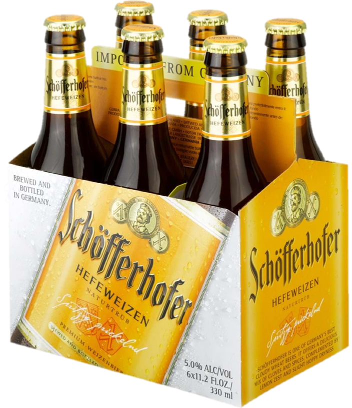 Schofferhofer Hefeweizen 6 Pack Bottles