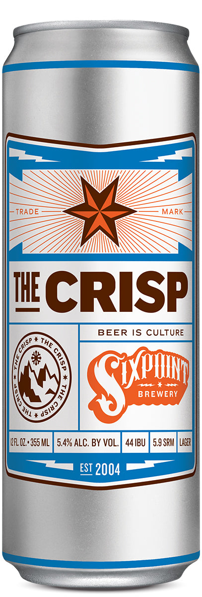 Six Point Tsl/Dbl/Crm/Sprk/Sp B 6 Pack Cans