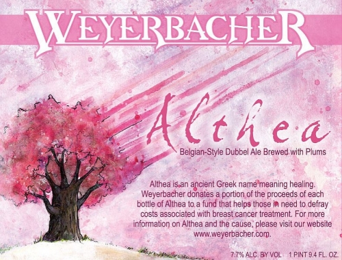 Weyerbacher Althea Bottle