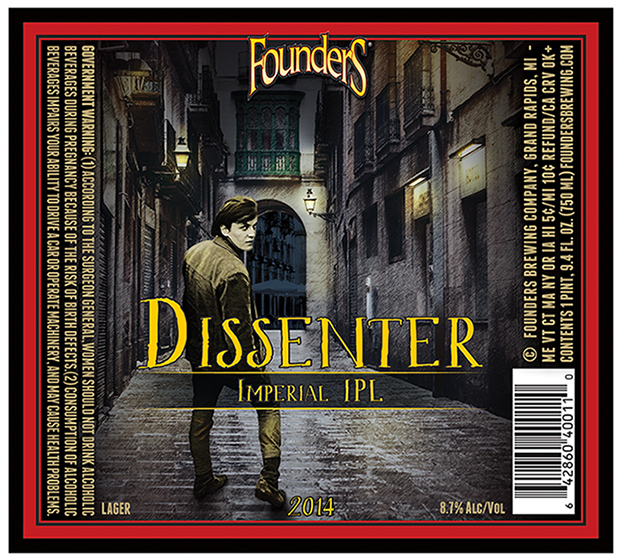 Founders Dissenter IPA Bottles