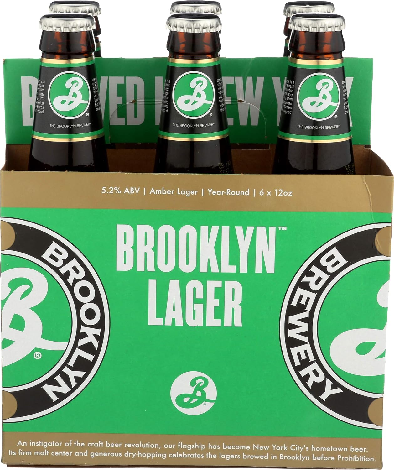Brooklyn Half Ale 6 Pack Bottles
