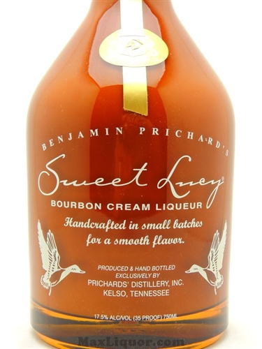 Benjamin Prichards Swt Lu Creme Liqueur