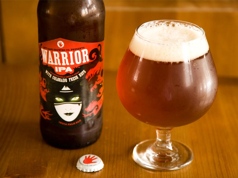 Left Hand Warrior IPA Bottle
