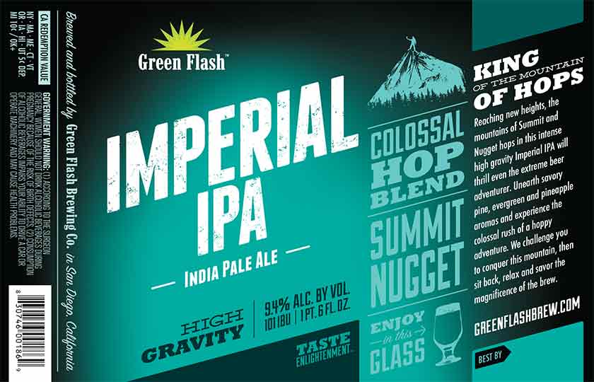 Green Flash Imperial IPA Bottle