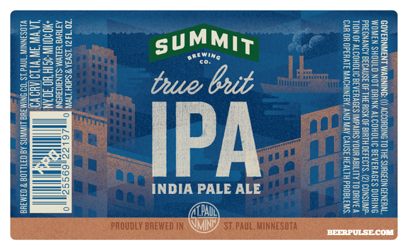 Summit True Brit IPA 6 Pack Bottles