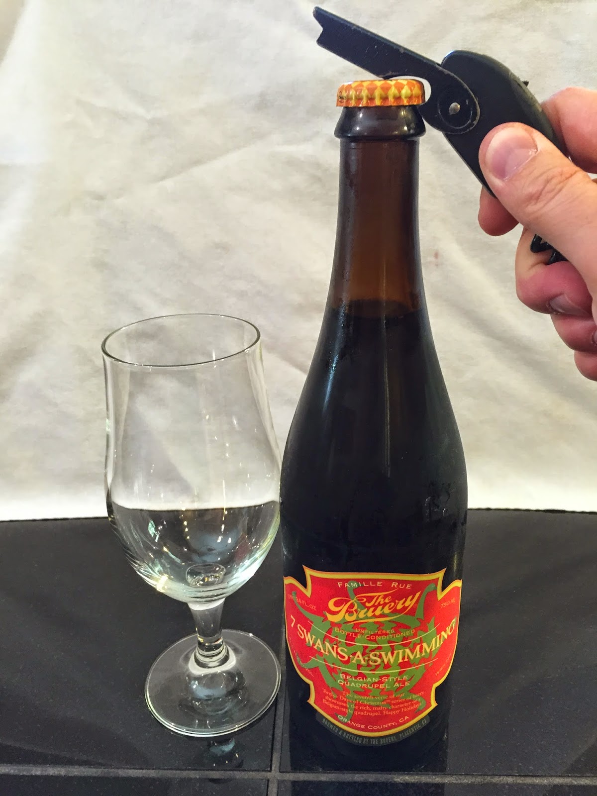The Bruery 7 Swans Bottle