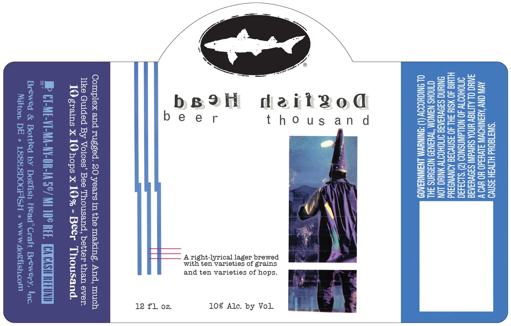 Dogfish Head Beer Thousand Bottle