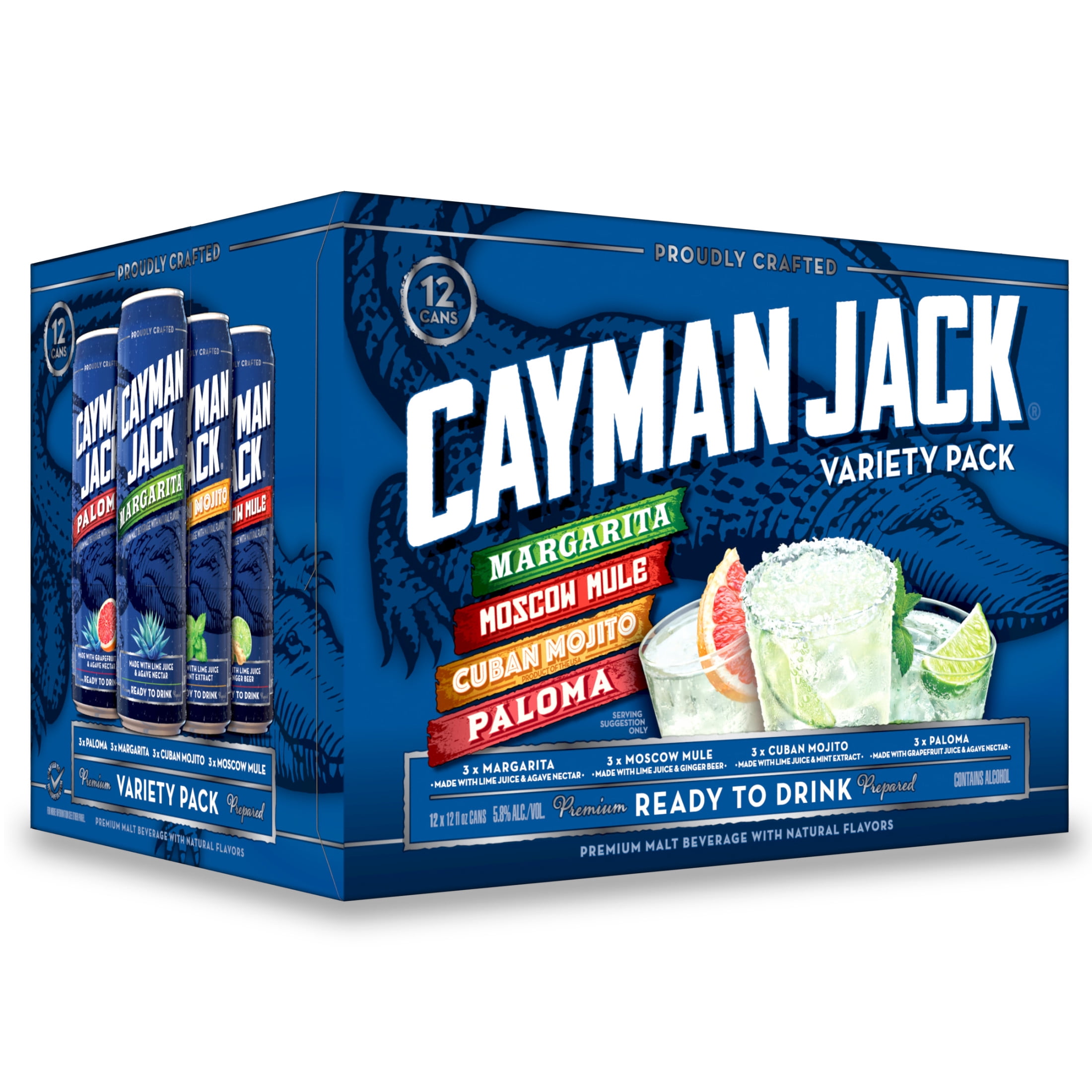 Cayman Jack 12 Pack Cans