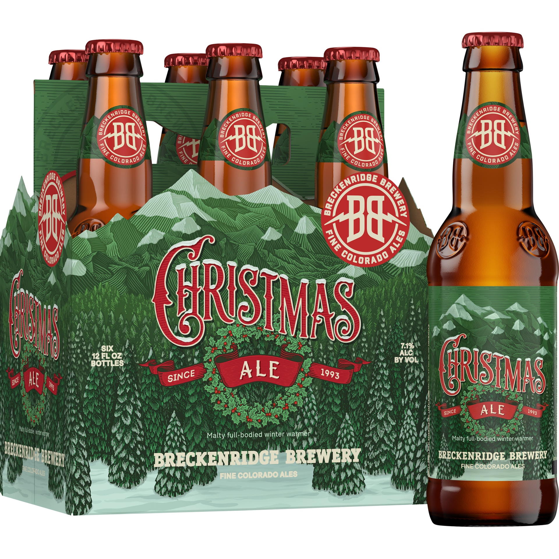 Defiant Brew Christmas Ale 4 Pack Bottles