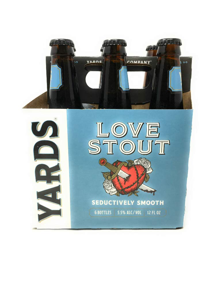 Yards Love Stout 6 Pack Bottles