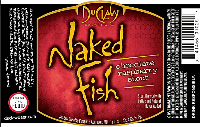 Duclaw Naked Fish 6 Pack Bottles