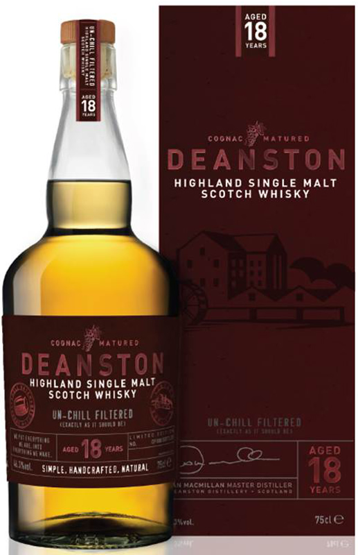 Deanston 18 year old Cognac Finish Single Malt