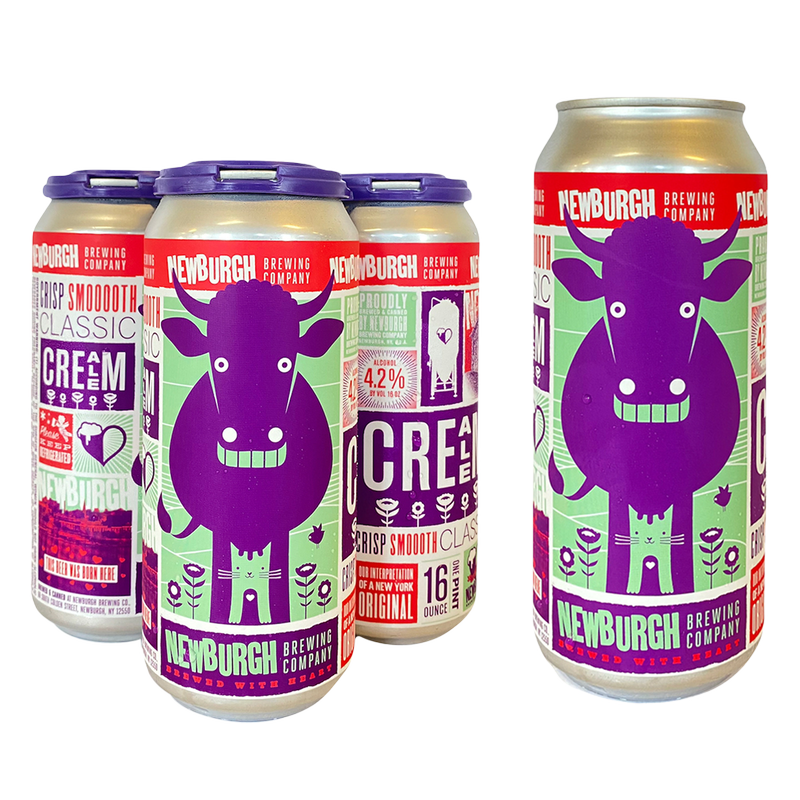 Newburg Cream Ale 4 Pack Cans