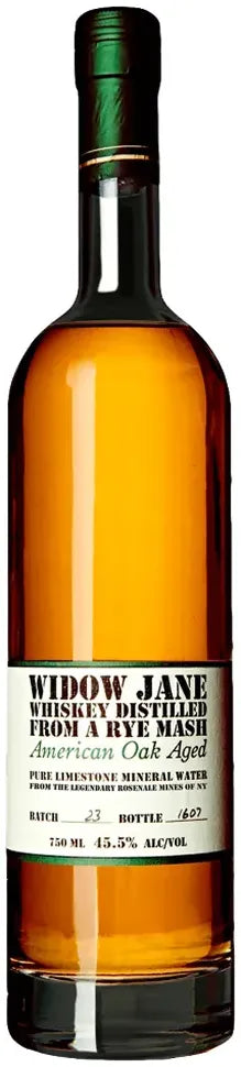 Widow Jane American Oak Aged Rye Whiskey