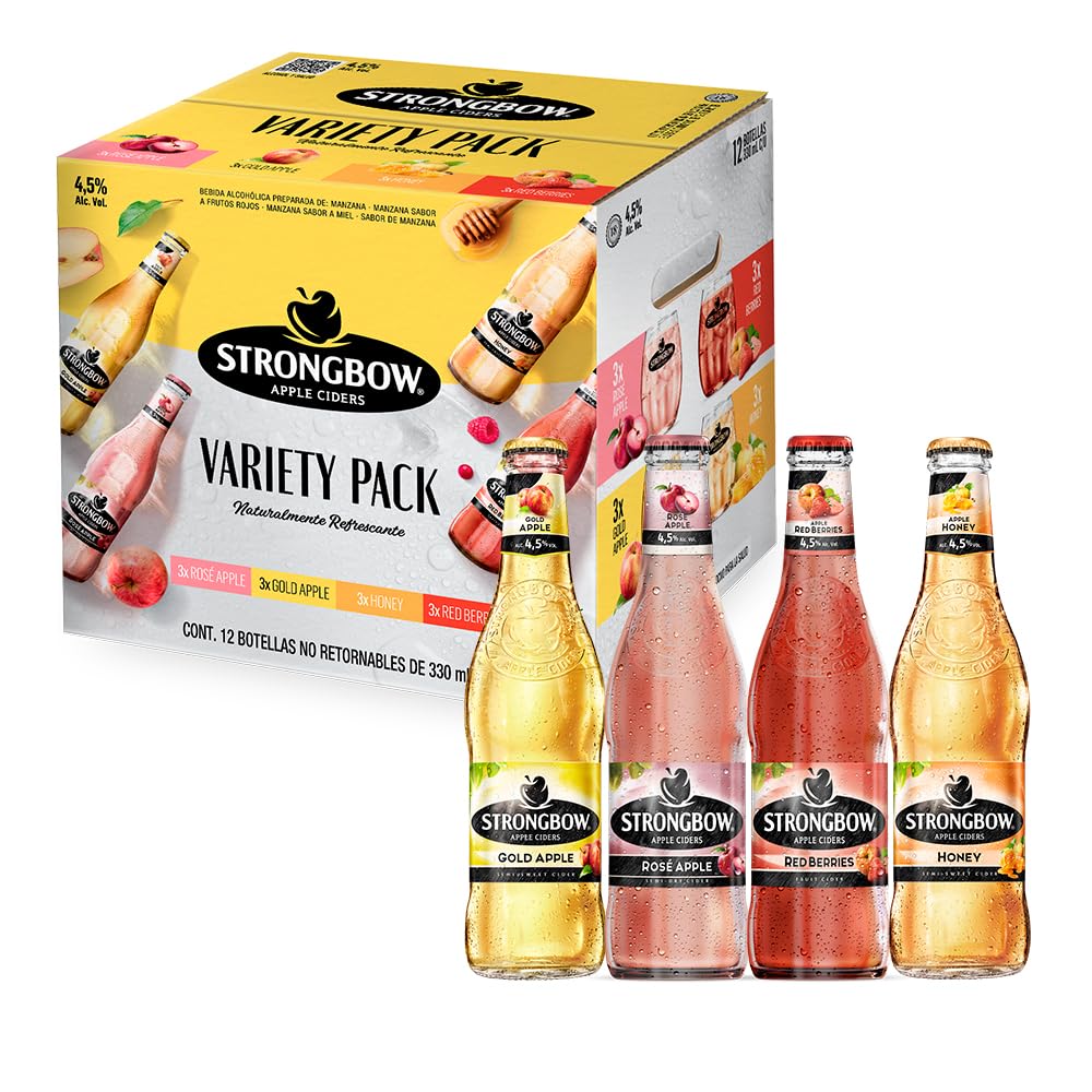 Strongbow Varity Cider 12 Pack Bottle