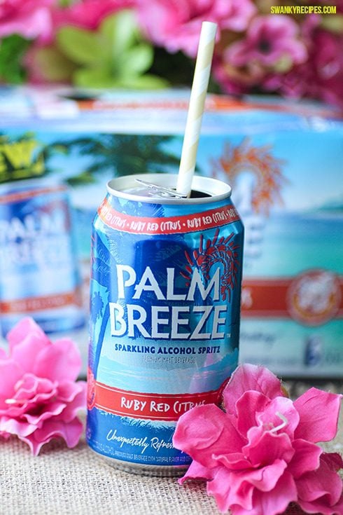 Palm Breeze Ruby Red Citrus 6 Pack Cans