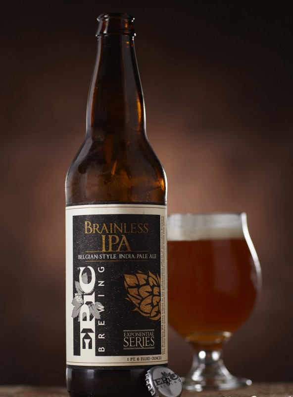 Epic Brew Brainless IPA Bottle