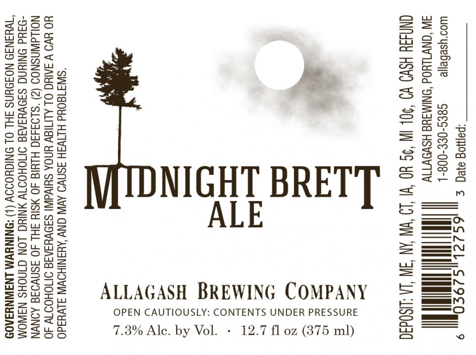 Allagash Century Ale A Brett Sa Bottle